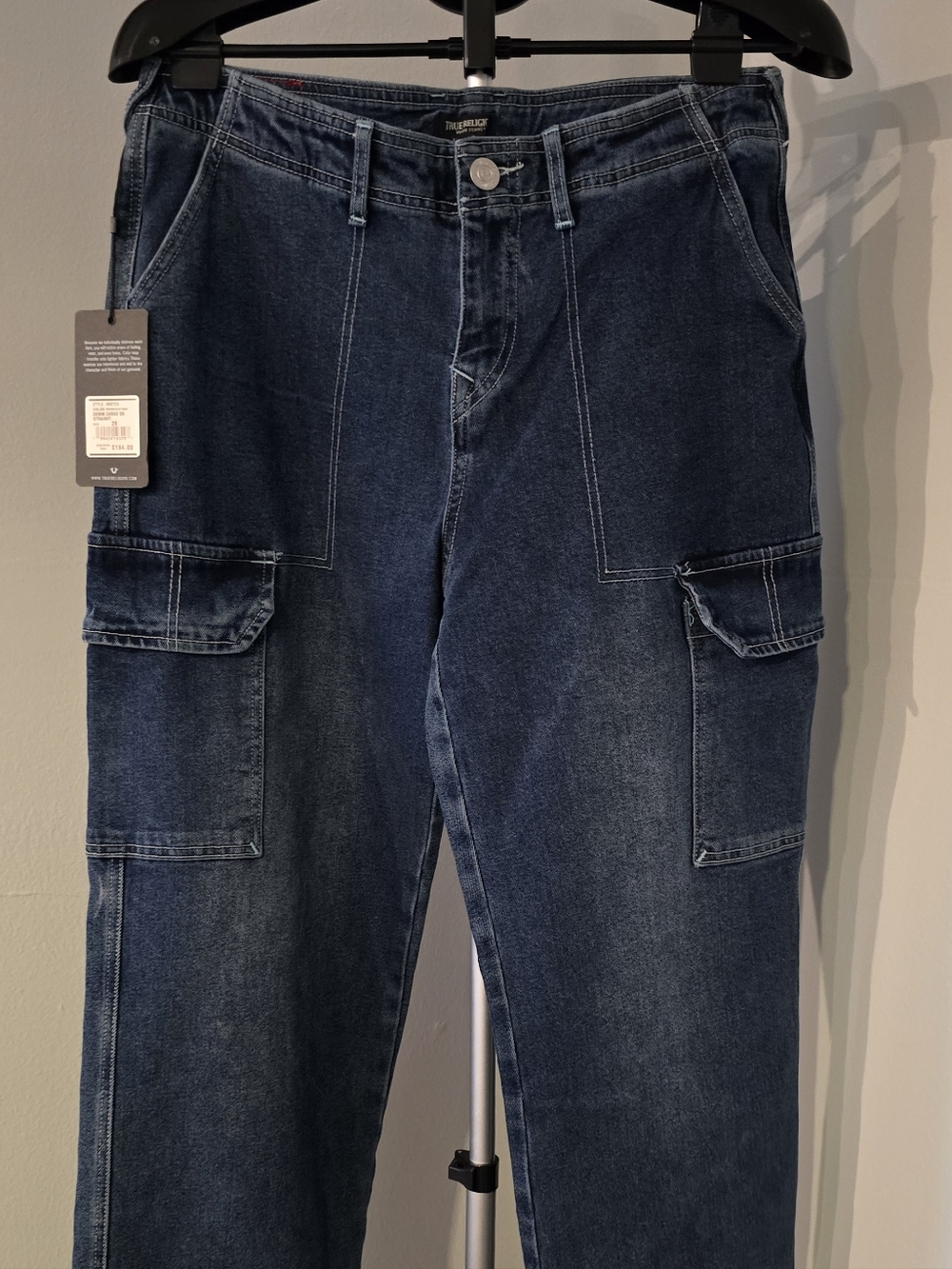 Treu Religion Demin Cargo Straight Size 29